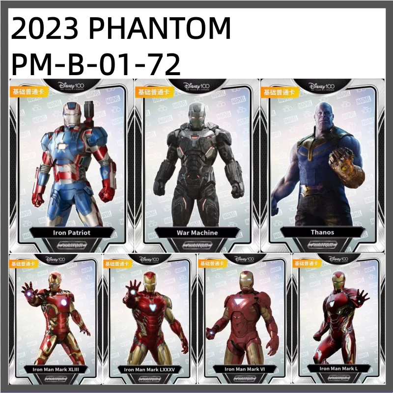 

KAKAWO2023 PHANTOM Marvel Card Spider-Man Iron Man Captain America Rare Anime Game Collection Card B-01-72 Kids Toys Gift