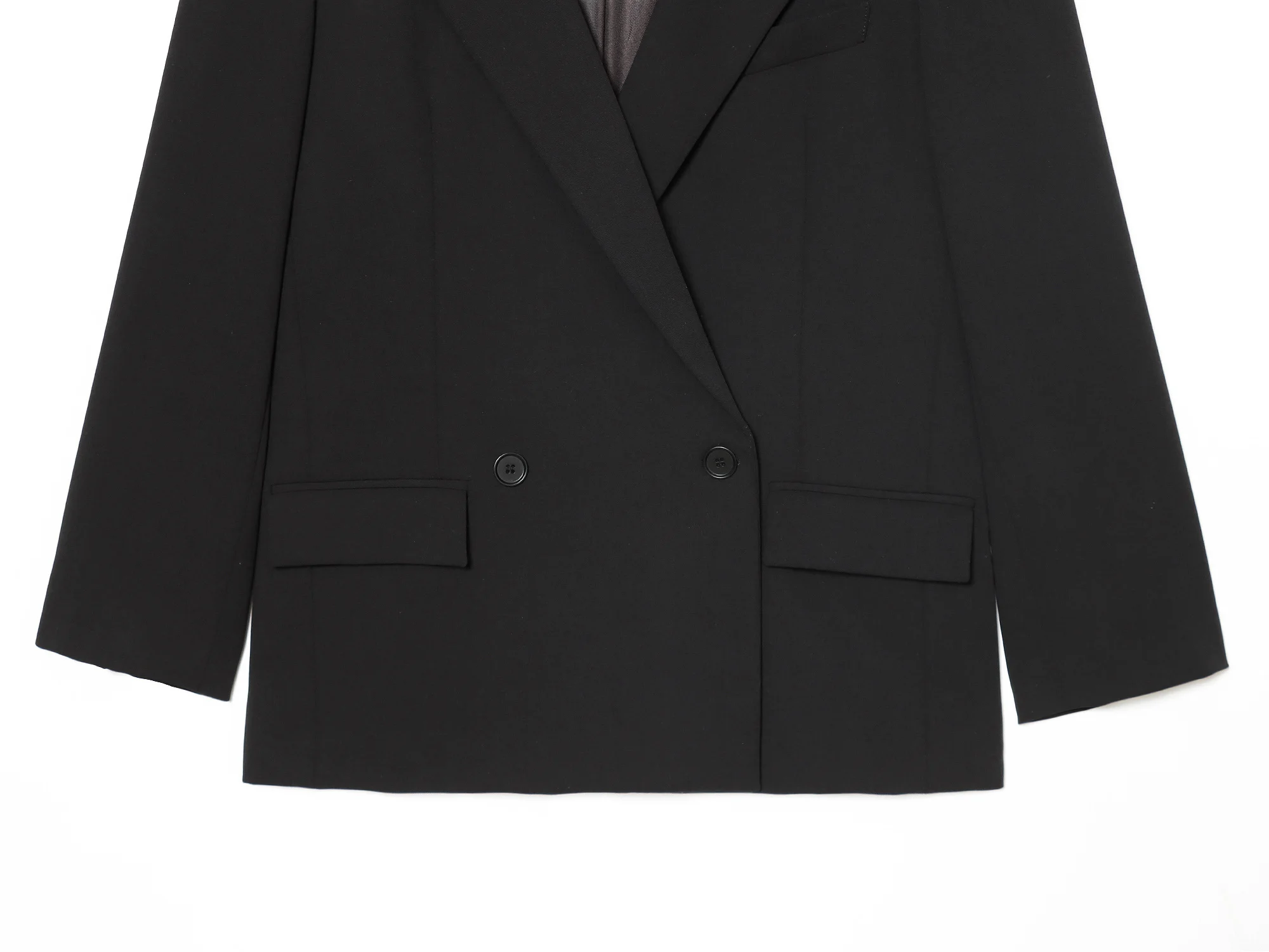 2025 зимний новый женский повседневный модный темпераментный пиджак с мягкими плечами и отложным воротником, съемный шарф