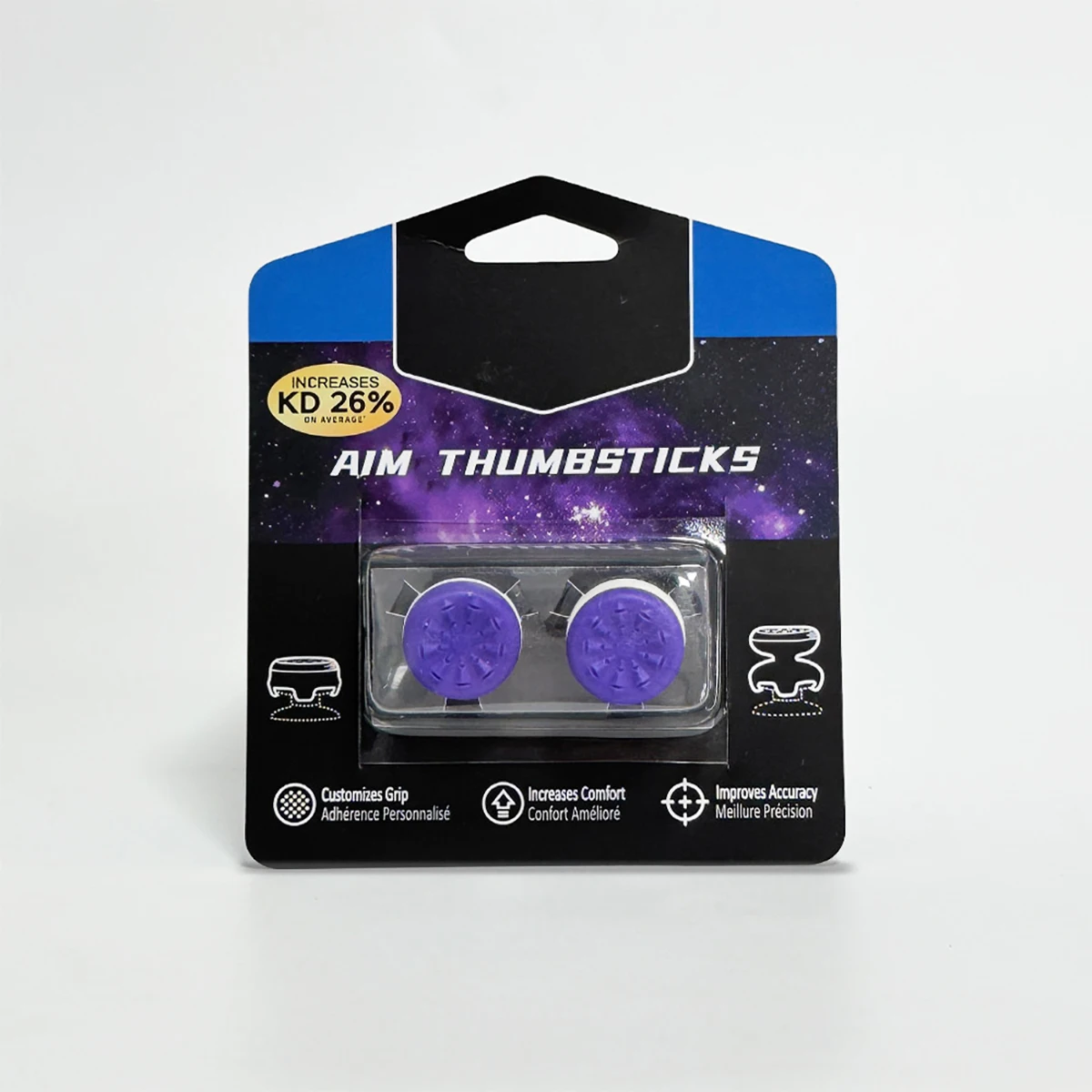 2 siliconen duimgrepen voor P5/P4, krachtige analoge joystick voor P4 P5 Galaxy joystick