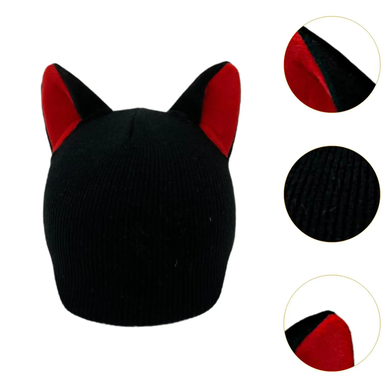 غطاء خوذة التزلج سهل التركيب هدية ديكور كرتوني محبوك قبعة خوذة ديكور للتزلج على الجليد والرياضات الخارجية والشتاء