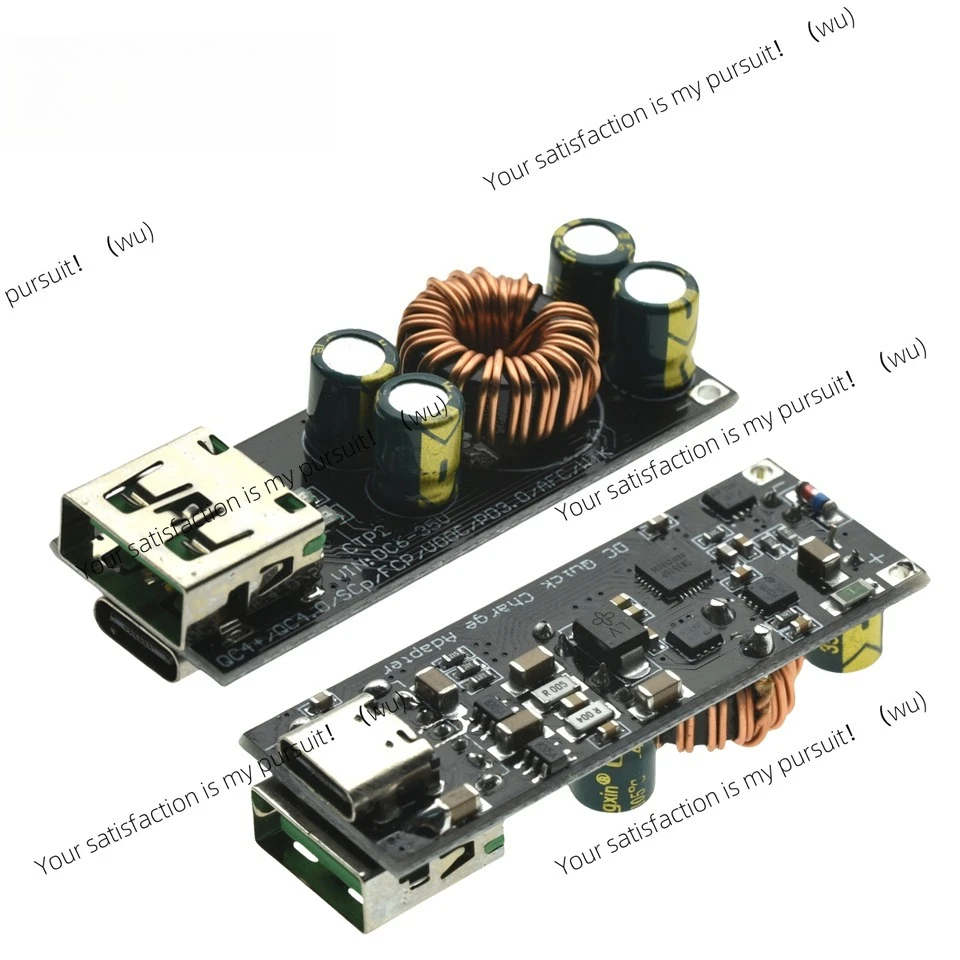 QC4.0 QC3.0 USB Type-C mobile phone fast charging adapter 6 -35V voltage module, suitable for mobile phone SCP/FCP PD