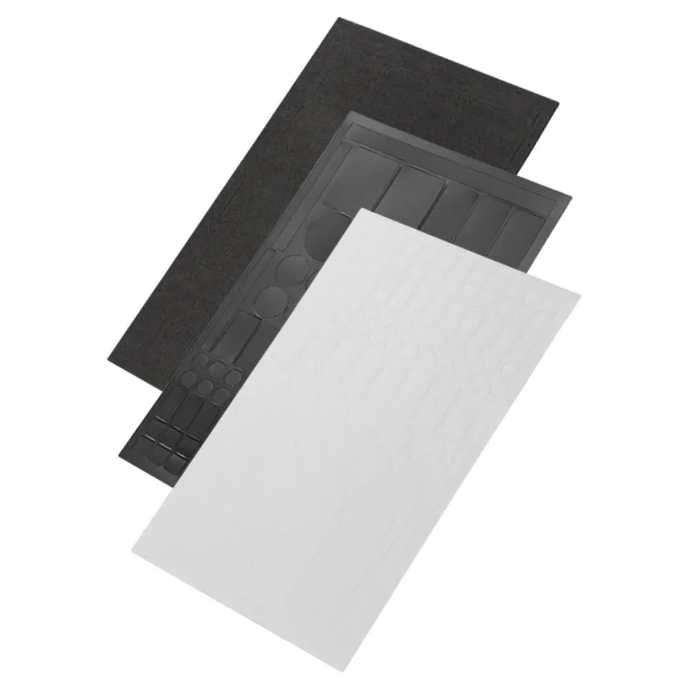 

3Pcs Blackout Self Adhesive Light Shading Covers Pvc Cut Blackout Stickers For Electronics Needed Router Dimming Home Office