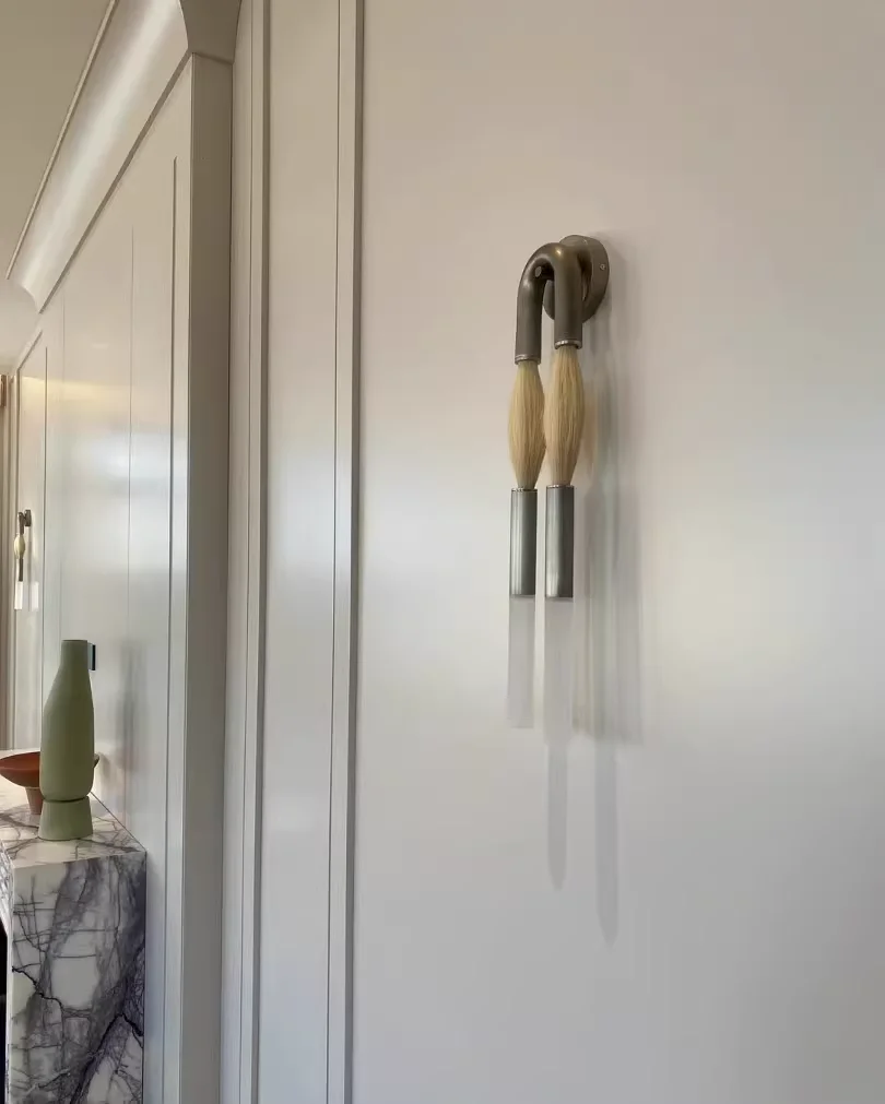 New post-modern minimalist LED wall light, retro style LED indoor dimming light GN320TB