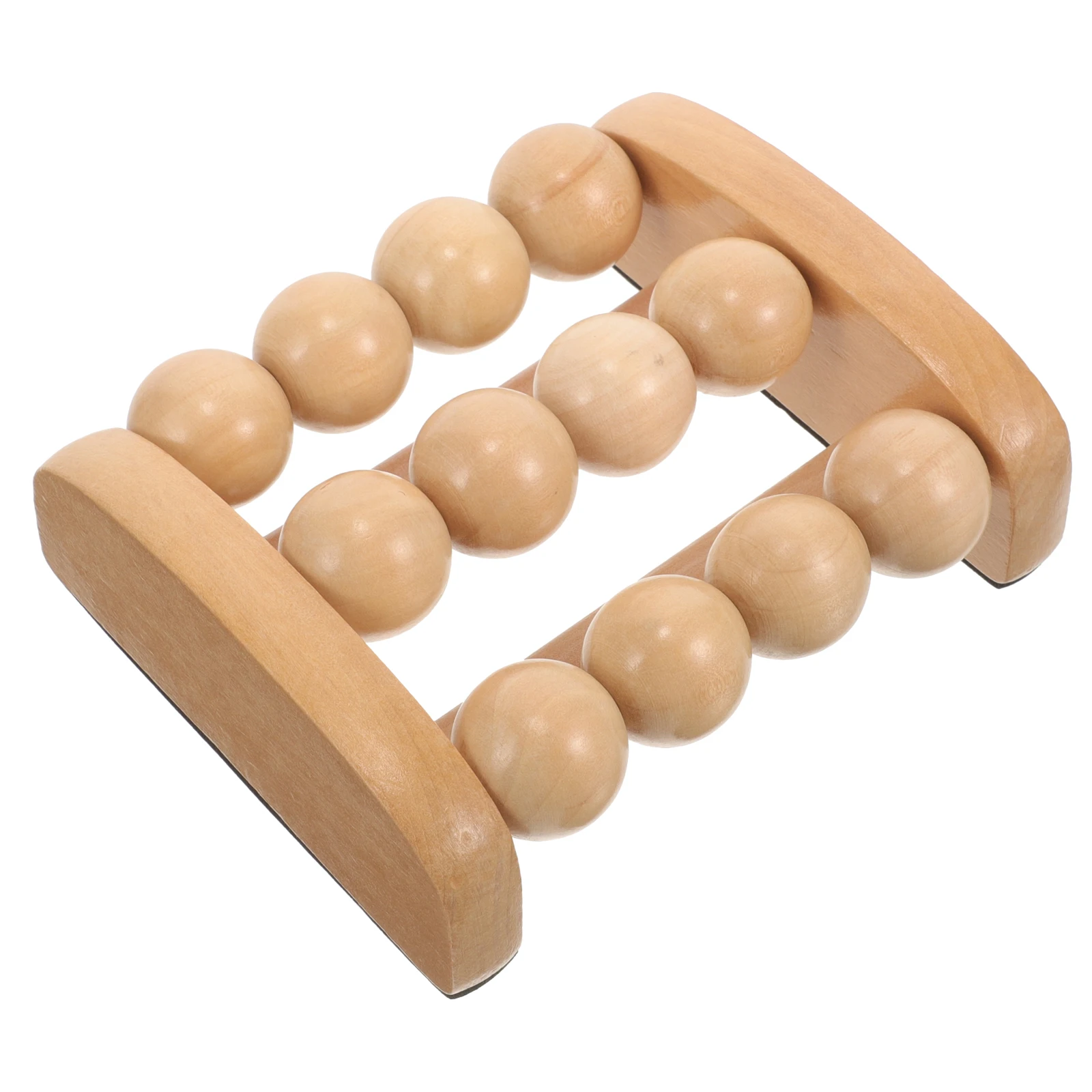 

Wood Massage Handheld for Legs Feet Neck Roller Hand Roller Massager Durable Portable Leg Massager FootMassage Tool
