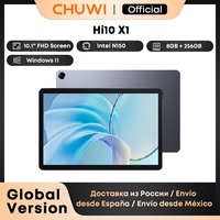 CHUWI 2025 Hi10 X1 2 In 1 Tablet 10.1inch Display Intel N150 Processor LPDDR5 8GB RAM 256GB SSD Windows 11 Tablets PC WiFi6