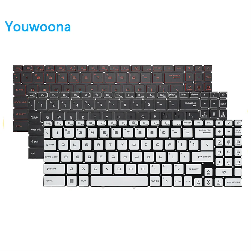 

Новая Оригинальная клавиатура для ноутбука MSI Katana GF66 GF76 GL66 GL76 Z16 11UD