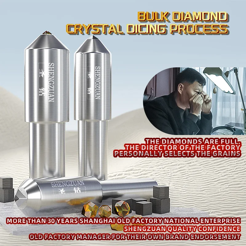 1pcs LA05 New 12mm*50mm Diamond Dresser Grinding Wheel Grinder Dressing Pen Tool For Power Tool - Image 3