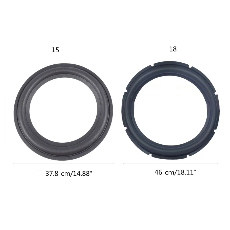 15in/18in Universal Speaker Surround Repair Foam Woofer Replace  Foam Rubber Replacement Speaker Repair