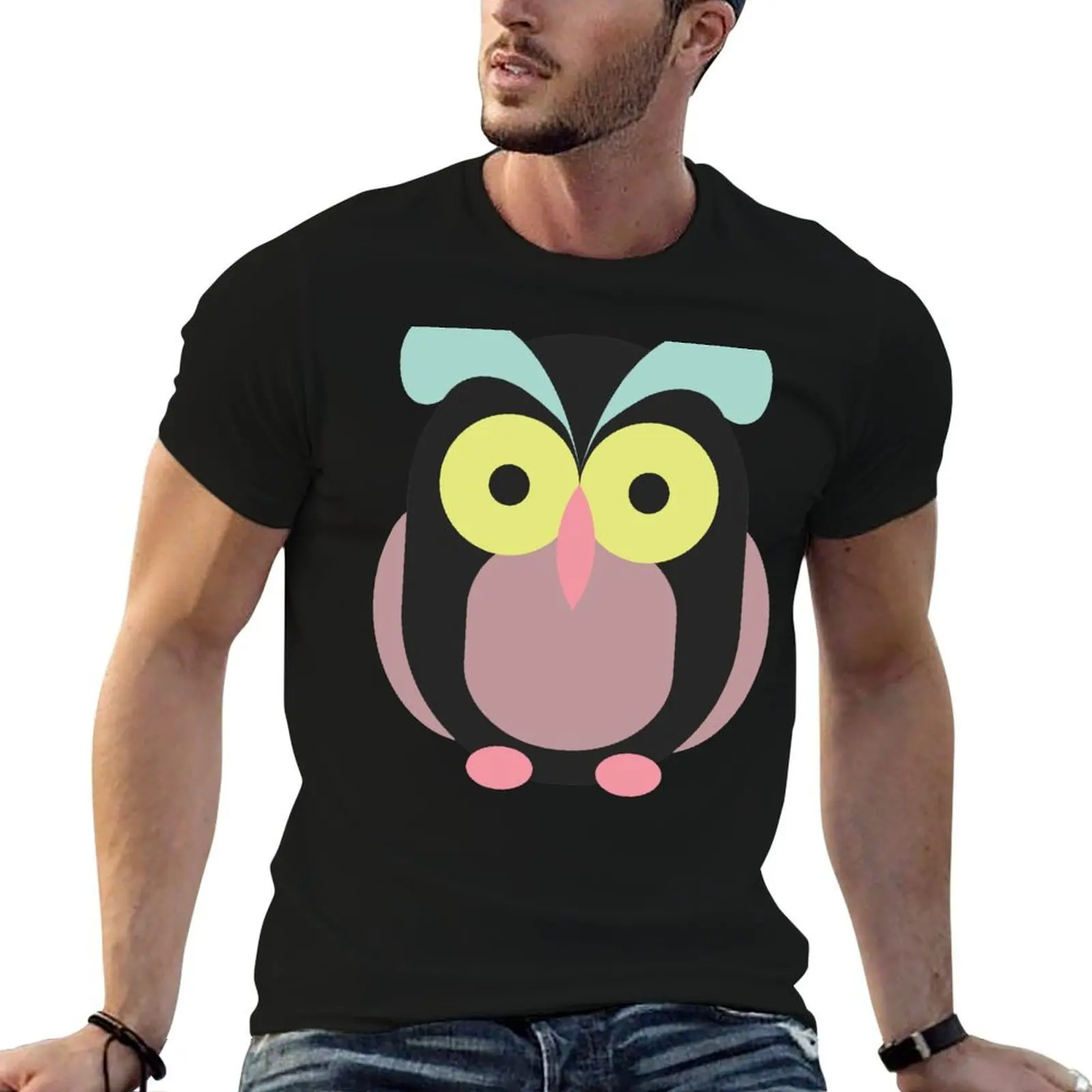 Owl flat design LIMITED EDITION! T-Shirt graphic t shirts clothes t shirts for men cotton