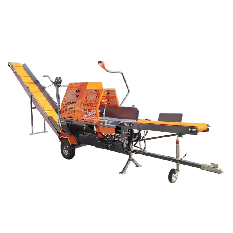 20 ton wood splitter PTO match wood processing machine, wood cutting sawing machine with 1 year warranty, automated