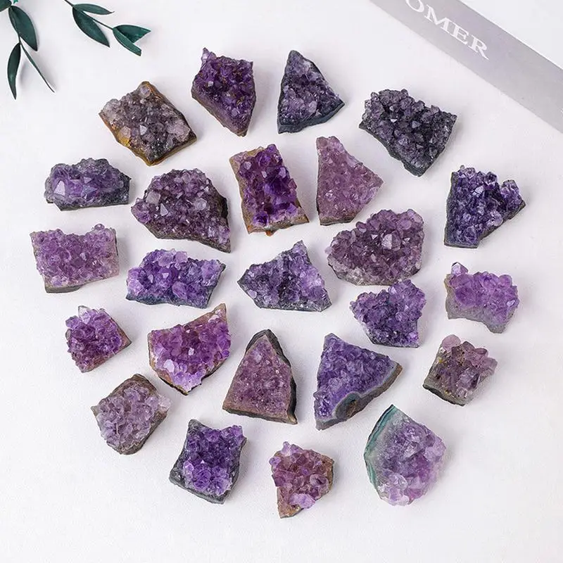 Amethyst Raw Clusters Amethyst Raw Crystal Bulk Crystal, Healing Crystal Clusters, Home Decoration Stone Balancing Energy