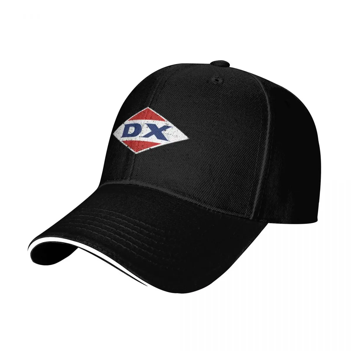 DX Sign Baseball Cap Streetwear Hip Hop Trendy Vintage Retro Embroidered Lightweight Packable