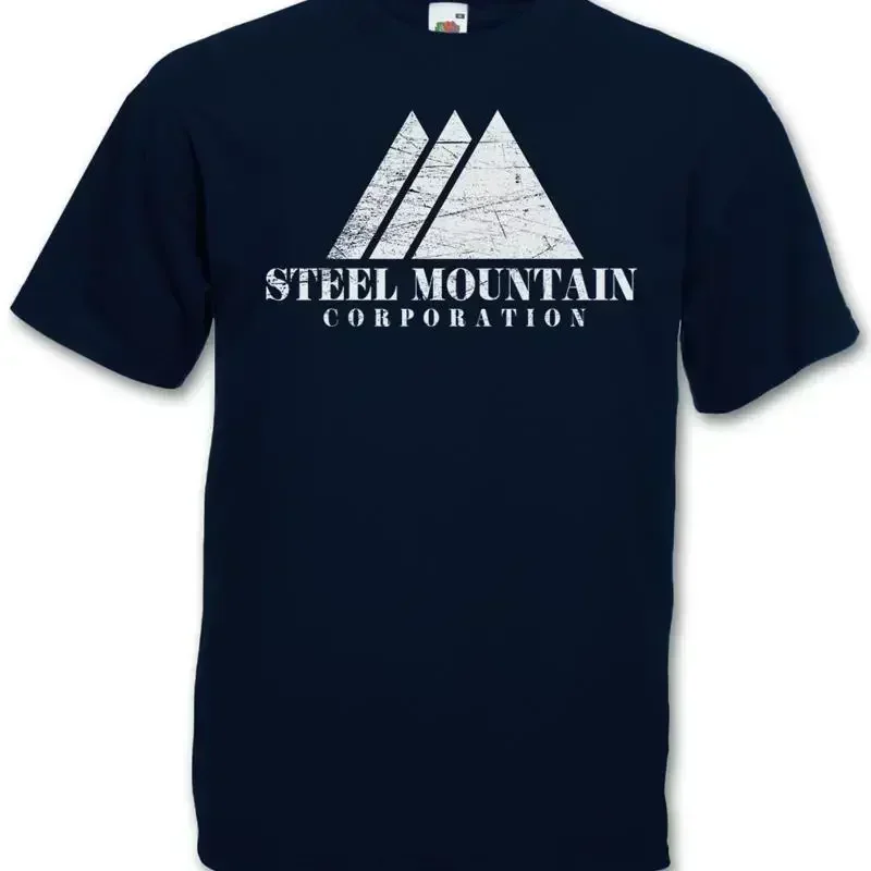 STEEL MOUNTAIN T shirt fsociety Allsafe Hacker TV Evil E Corp Mr Robot