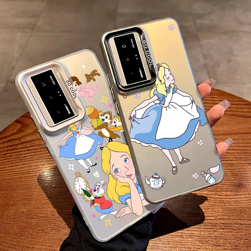 Disney Princess Beautiful Cute For Redmi Note 13 12 12S 11 11S 11E 10 10T 10S 9C 9T Pro Plus Max Lite 5G Colorful Silver