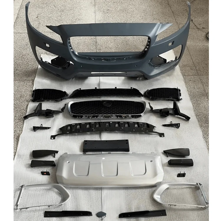 

F PACE Front Bumper Kit for Jaguar 2017-2020 Sport Line Car Bumper Body Kit
