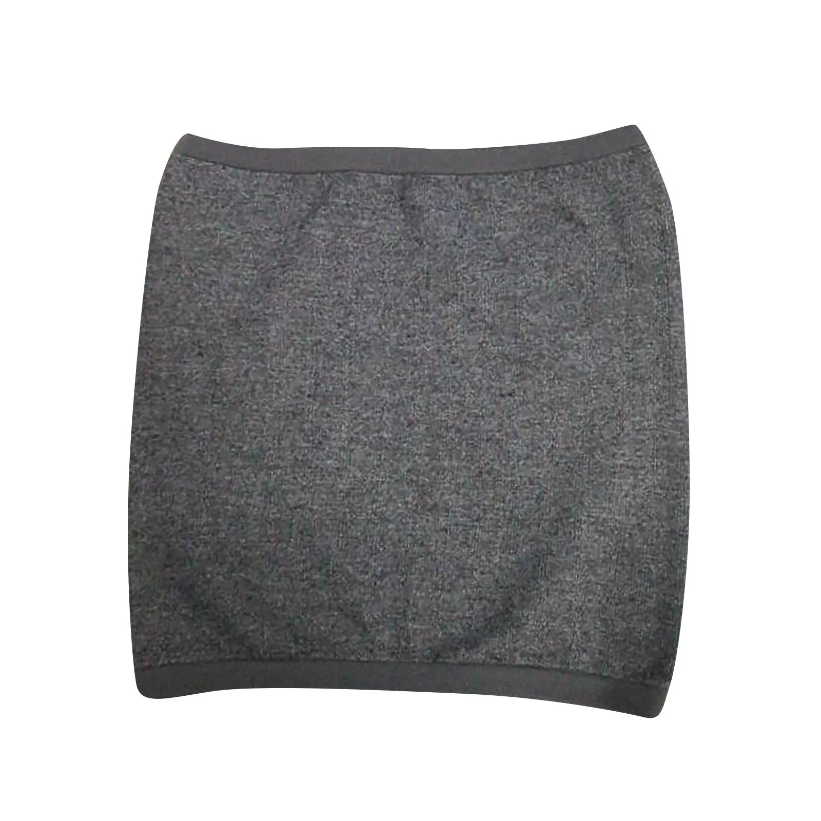 Grey Skirt Casual Stretchy Women Tube Fashion Soft Bottom Clothing Grey Skirt Casual Stretchy Tube Fashion Women Soft Classic
