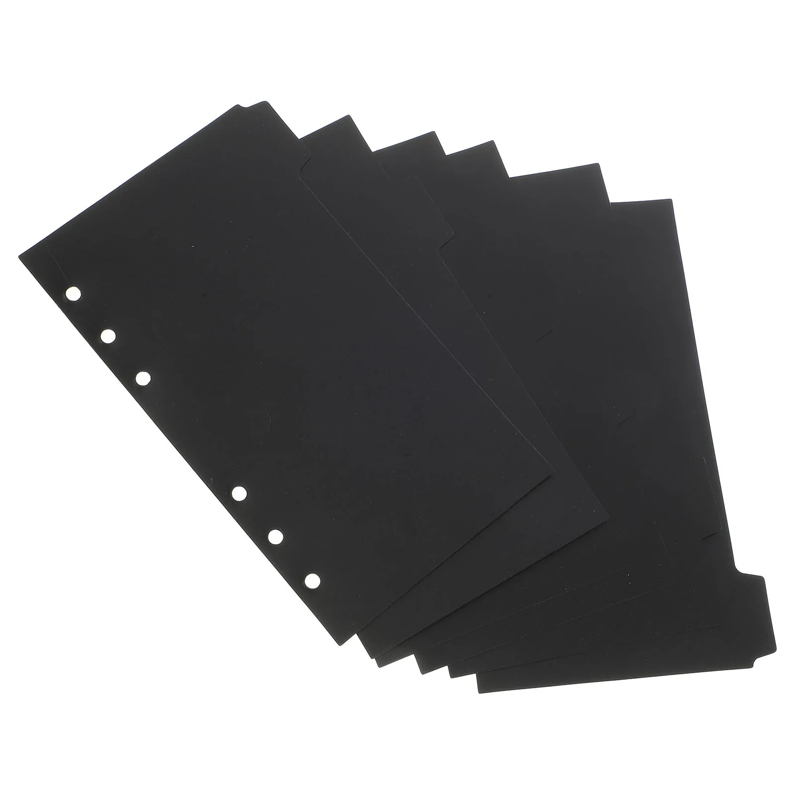 แผ่นแบ่งหมวดหมู่พลาสติก 18 แผ่น พร้อมแถบเขียนได้ สำหรับแฟ้ม สมุดโน้ตแบบถอดได้ จัดระเบียบเอกสาร