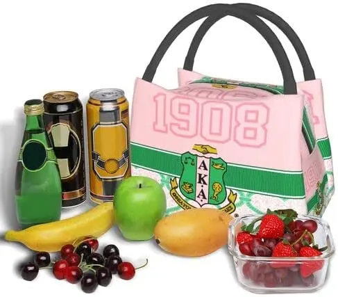 Reusable Lunch Tote Insulated Cooler Bag Lunch Box Handbag Lunch Bag for Women Thermal Lunch Bag for Work Travel Picnic