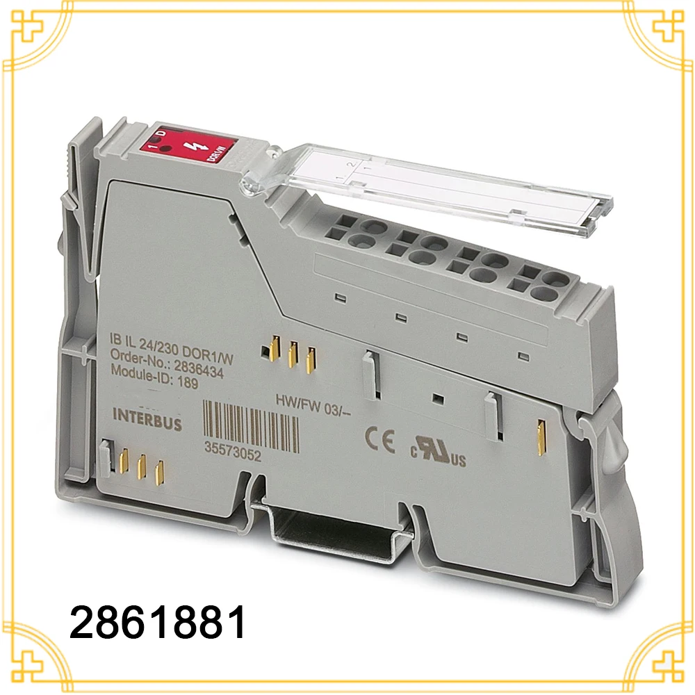 For Phoenix IB IL 24/230 DOR1/W-PAC - Relay Module 2861881