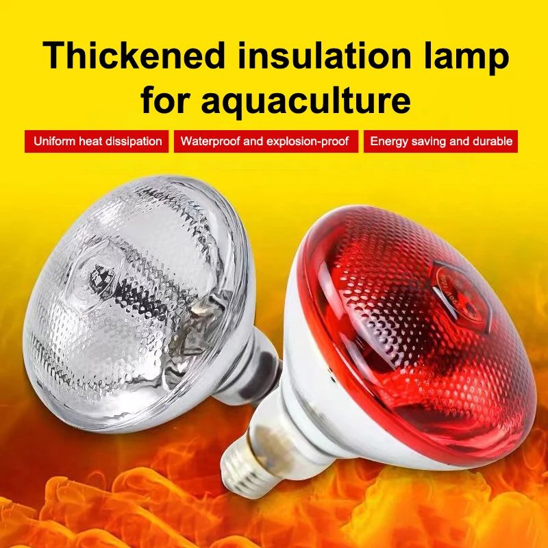

Thickened Pet Heating Lamp for Reptiles; Ideal for Day Night Use; Durable Breeding Bulb for Amphibian and Snake Hatchery.