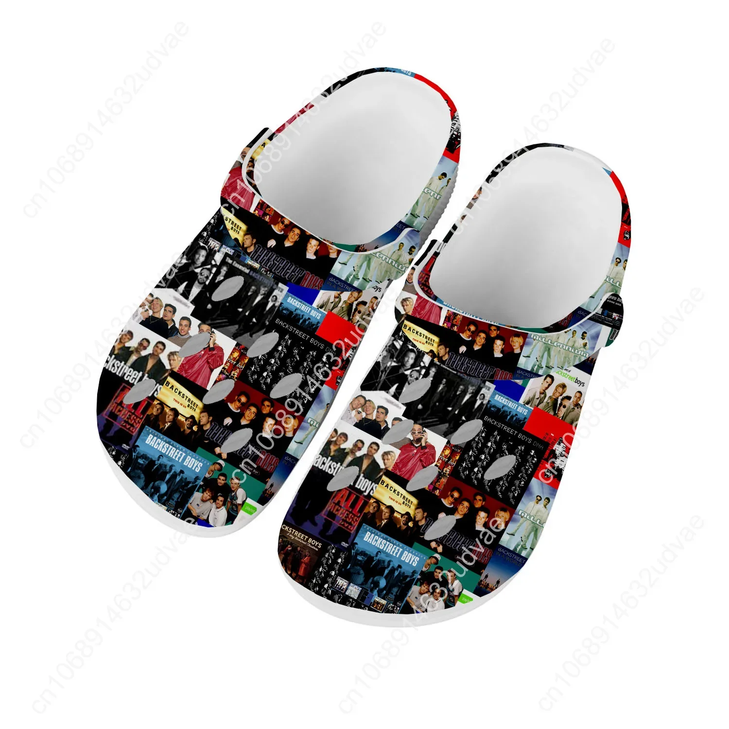 Backstreet Boys Water Shoes Men Women Teenager Comfortable Home Garden Clogs Customizd Sandals Beach Breathable Hole Slippers