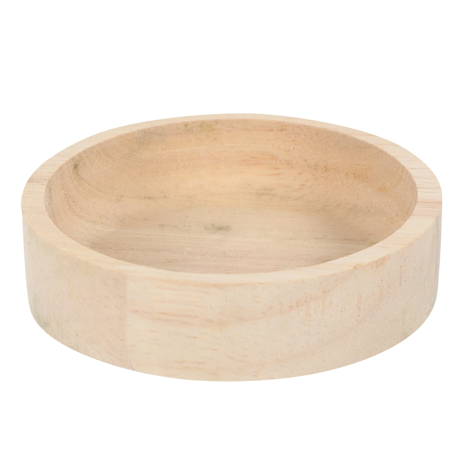 

Solid Wood Food Pot Hamster Feeding Dish Small Dishes Rat Bowl Animal Feeder Bowls Container