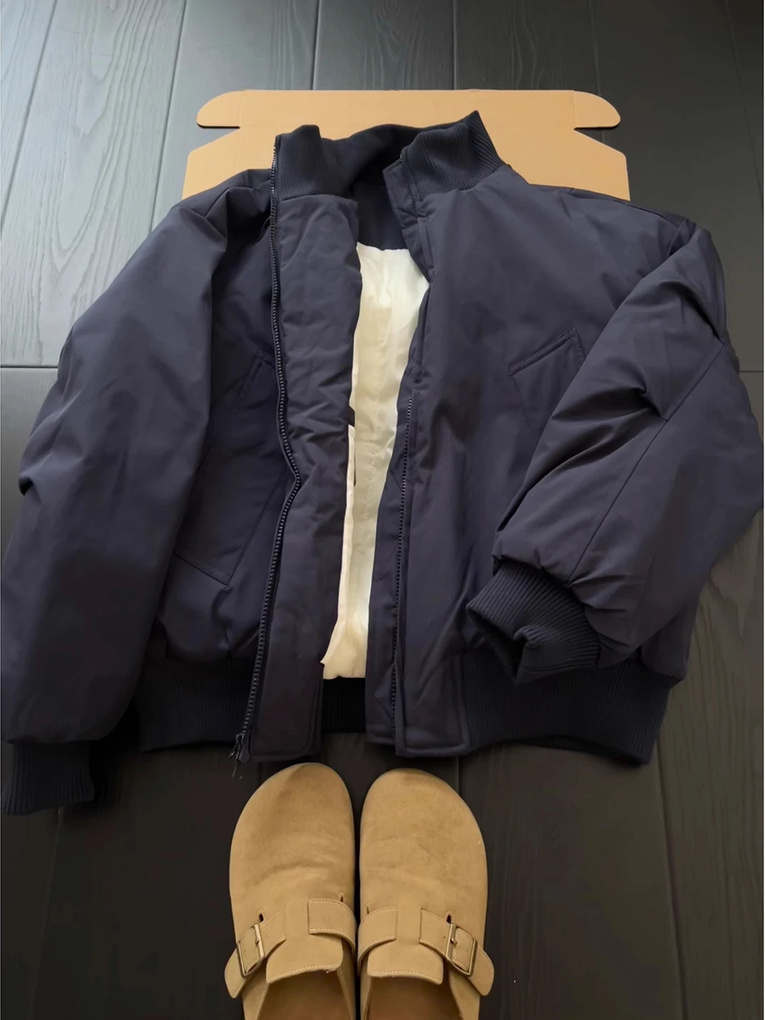 

Thiened ort American Sle Baseball Jaet Men's Cotton Coat Stand Collar Warmest Bread Coat k Blue Winter Outerwear