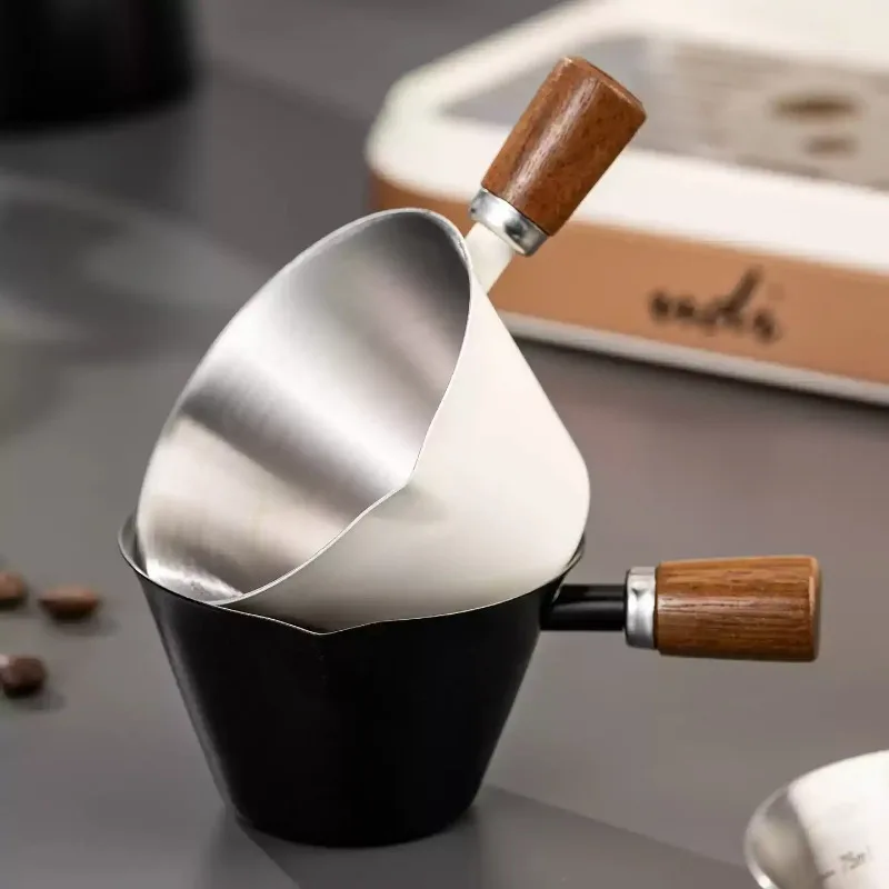 304 Stainless Steel Coffee Extraction Cup with Scale Espresso Measuring Cup Liquid Cup Small Milk Gu Accessories Tools
