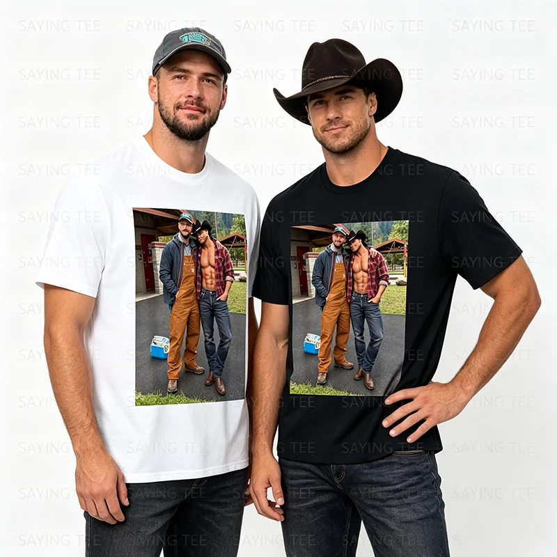 Outdoor Adventure Friends - Cowboy & Outdoorsman Funny Best Friends