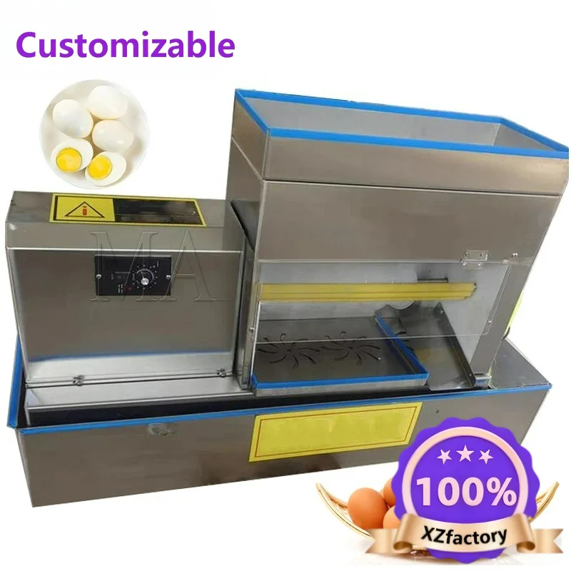 Factory Direct 2026 Top 220v Stainless Steel Boiled Egg Peeling Machine Commercial Electric Egg Peeler Egg Sheller Maker