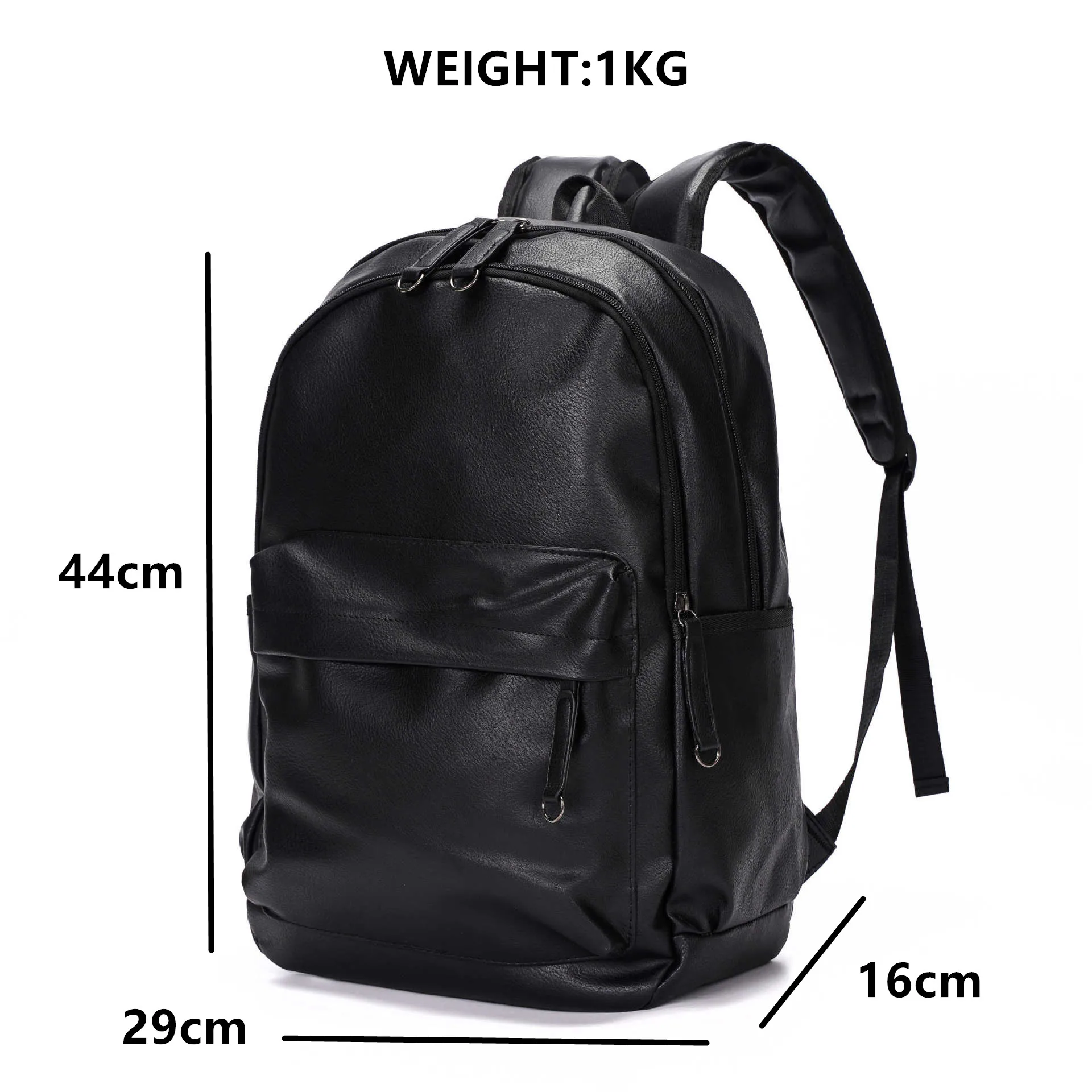Fashion computer backpack PU bag