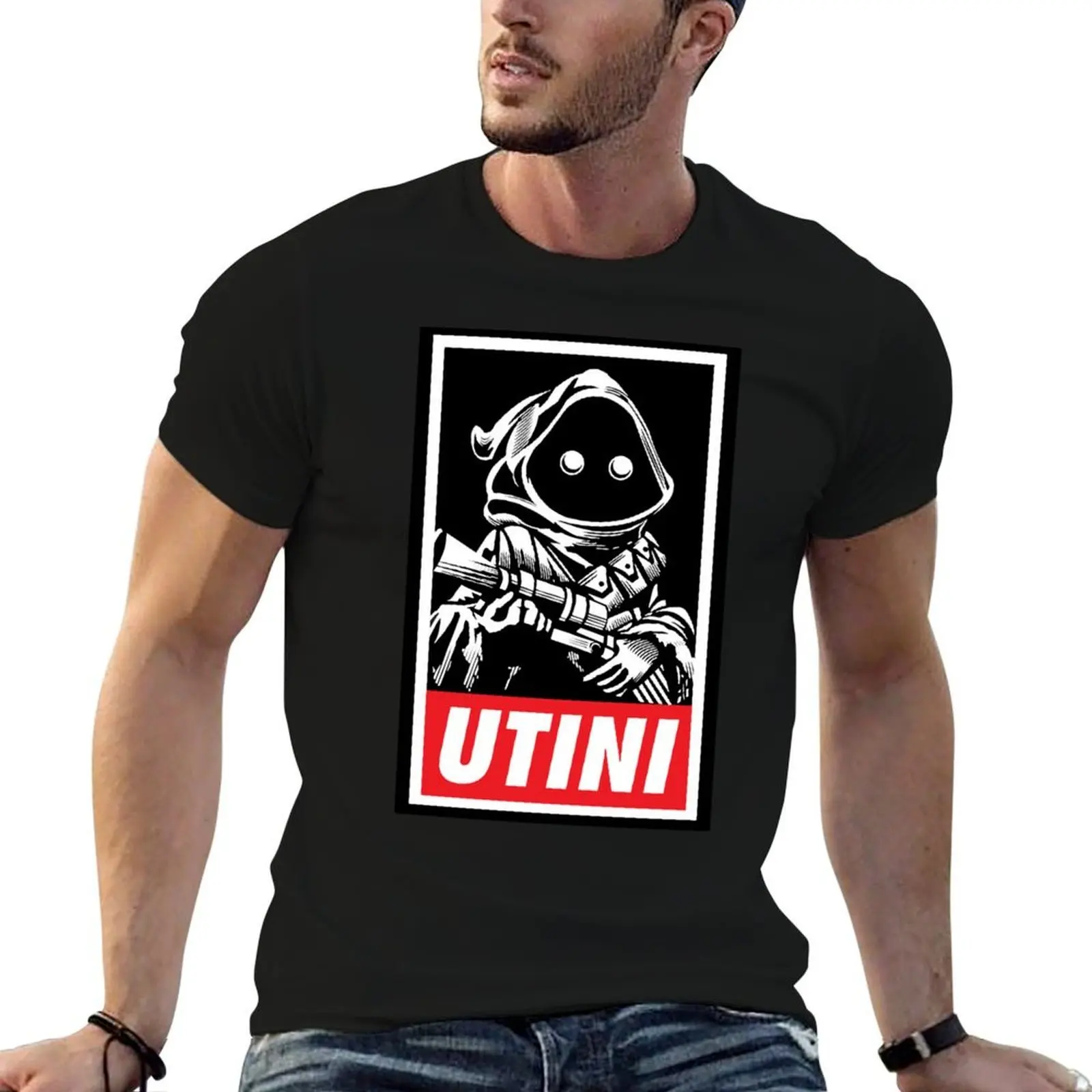 

UTINI JAWA T-Shirt t shirt man cotton t shirts for man pack cotton T-Shirt