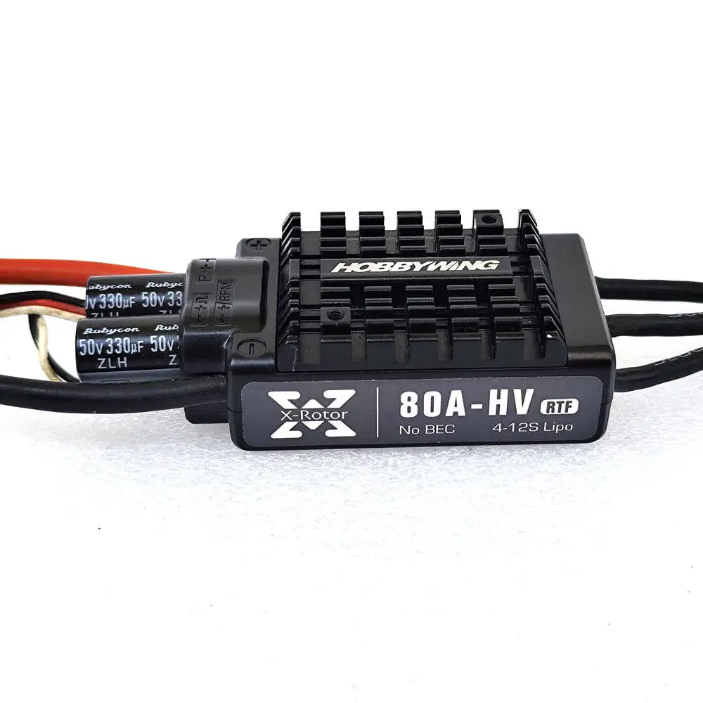 

Second Hand FLYFUN Xrotor-Pro-80A-HV1 Brushless ESC Outrunner Motor Speed Controller for RC Airplane - 80A