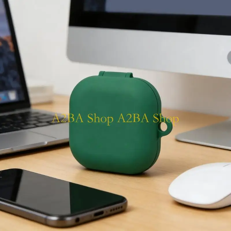 A2BA Dustproof Silicone Case Shockproof Earphone Protective Case Flexible Design Multiple Color Option for Buds 4P