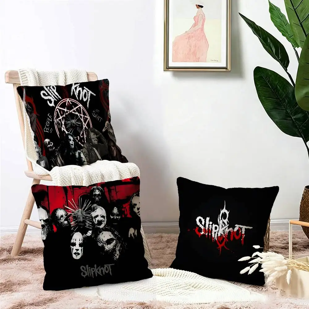 Band S-slipknot Classic Popular Cushion Cover Inches Farmhouse Decor Home Throw Pillow Covers for Couch Decorations
