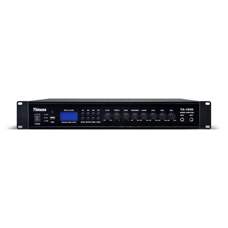 Applicable to Thinuna TA-180D II High Quality Power Mixer Amplifier Mp3 Player BT With Amplifier USB Tuner BT Mixer Power