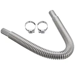 Exhaust Hose For Generator Motorcycle Exhaust Pipes Stainless Steel Flexible Heater Parts Stainless Steel Exhaust Tubing Oil