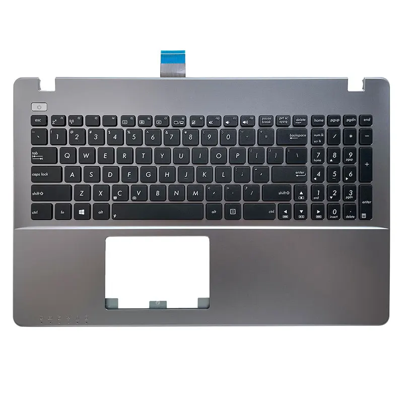 Imagem -05 - Capa para Teclado de Laptop Nova Capa Superior para Teclado Asus X550c K550 A550c A550vb Y581c X550 K550jk Fx50j Y581cl X552w W50j