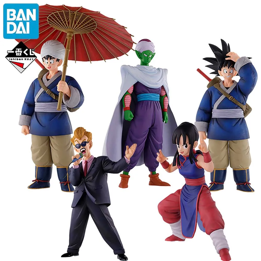 

BANDAI Ichiban KUJI Drgaon Ball EX Atrix Tenkaichi Budokai Son Goku Piccolo Kiki Presenter PVC Anime Action Figures Model Toy