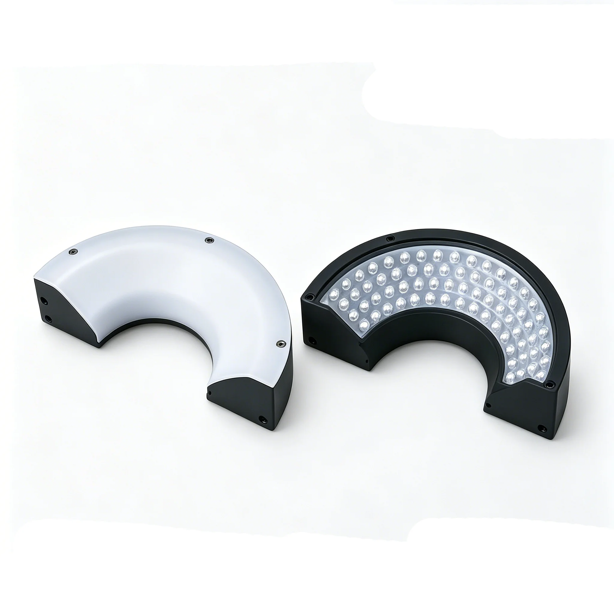 Semicircular Ring Light Source Machine Vision Inspection Lamp High Brightness LED Detection Recognition Lighting