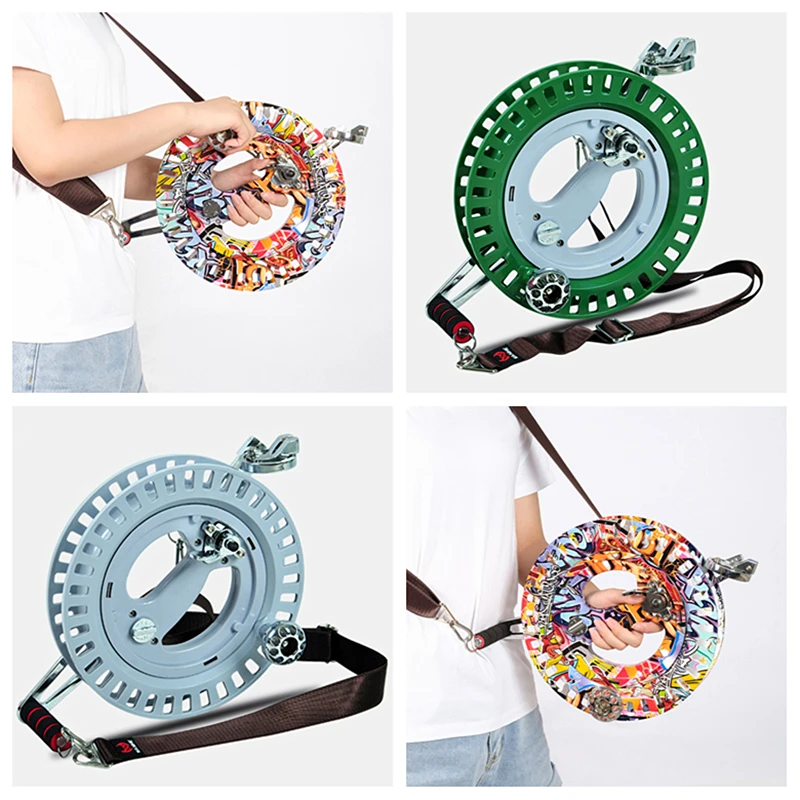 Kostenloser versand 27 cm Halterung strap ABS erwachsene kite reel professionelle kite reel fliegen kite wind kevlar angelschnur kite fliegen set