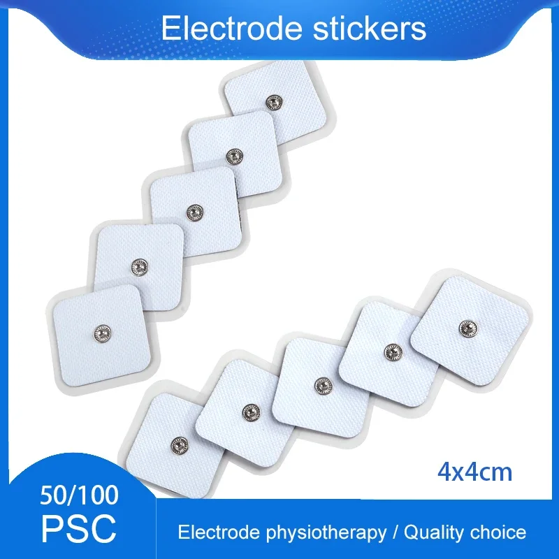 

50/100Pcs Electrode Pads for Myostimulator Physiotherapy Therapy Acupuncture Machine Pads Slimming Massager Massager Patch