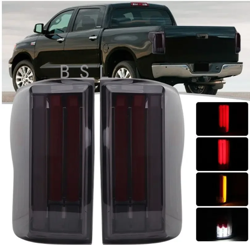 Car styling Tail light For Toyota Tundra 2007 2008 2009 2010 2011 2012 2013 LED taillights Turn Signal lights Accessories