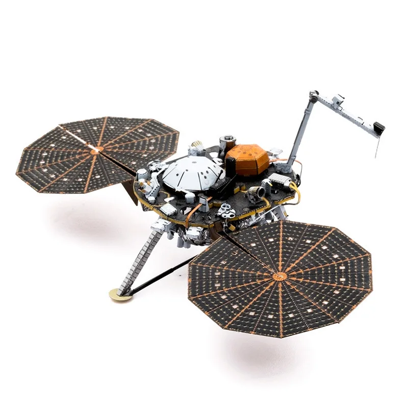 

Cyberstyle handmade decoration, metal assembly model DIY three-dimensional puzzle Insight Mars lander