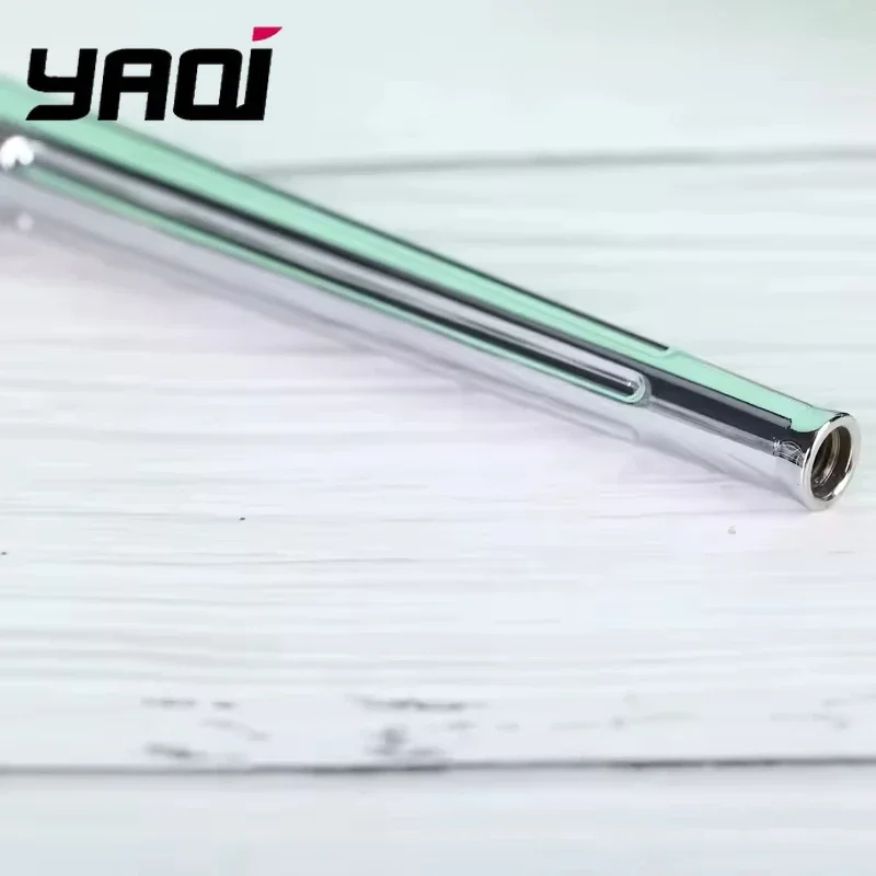 YAQI Globe Trotter Chrome-Color Brass Handle Safety Razor High Quality Personal Shaving Tool