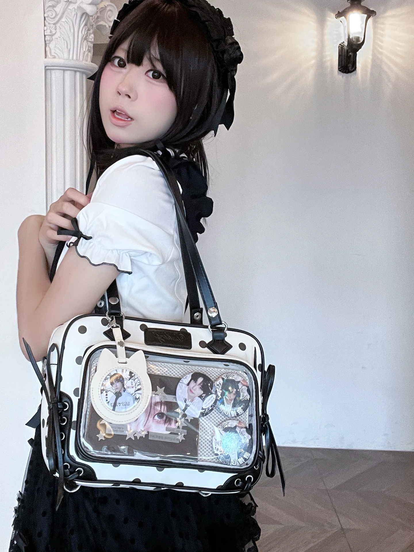 Original Daily Versatile Crossbody Bags Transparent Bag Cute and Sweet Shoulder Bags for Women Handbags for Women