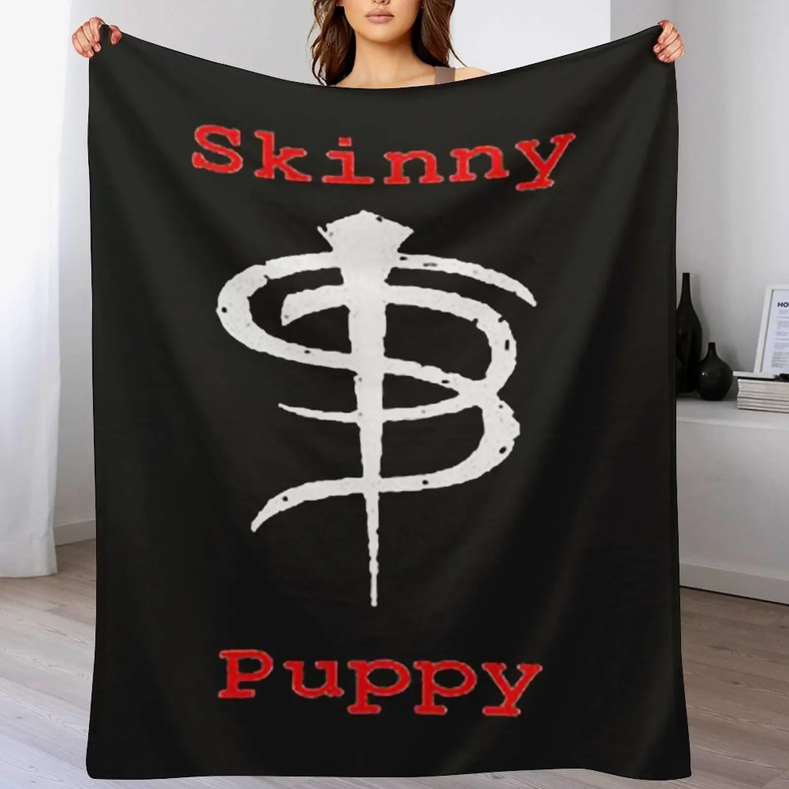 

New Skinny puppy Throw Blanket Hairys Bed Loose Kid'S Blankets