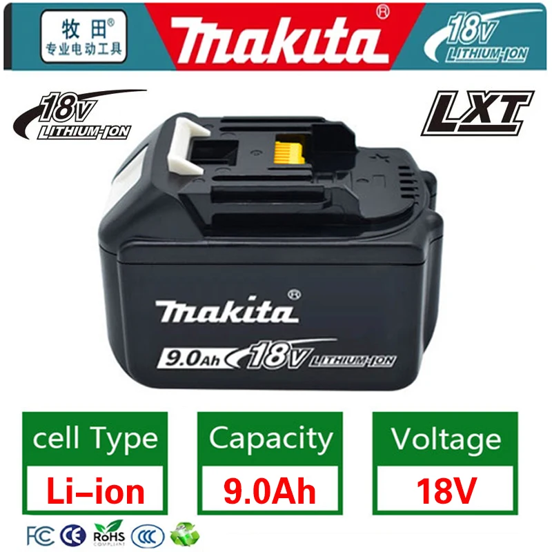 

BL1850 For Makita 18V Battery Rechargeable Battery 18650 Lithium-ion Cell Suitable For Makita Power Tool BL1860 BL1830 LXT400