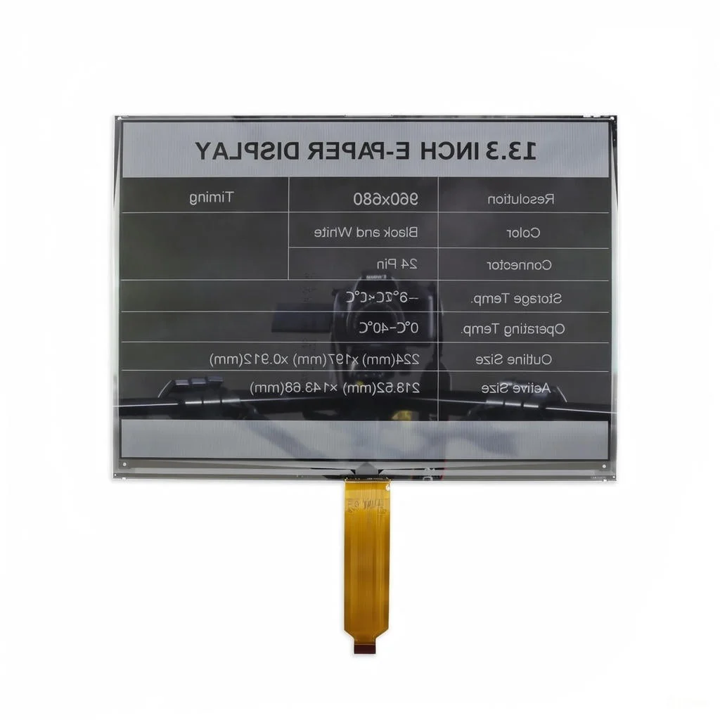 13.3-inch FPC-7701 black and white ink screen 960x680 24pin electronic paper display