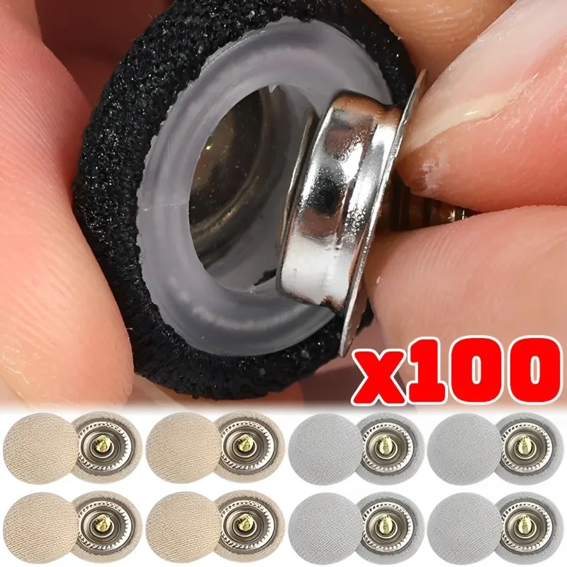 Auto Headliner Repair Fasteners Snap Rivets Universal Car Roof Retainer Pin Metal Fabric Buckle Interior Ceiling Fixing Kit